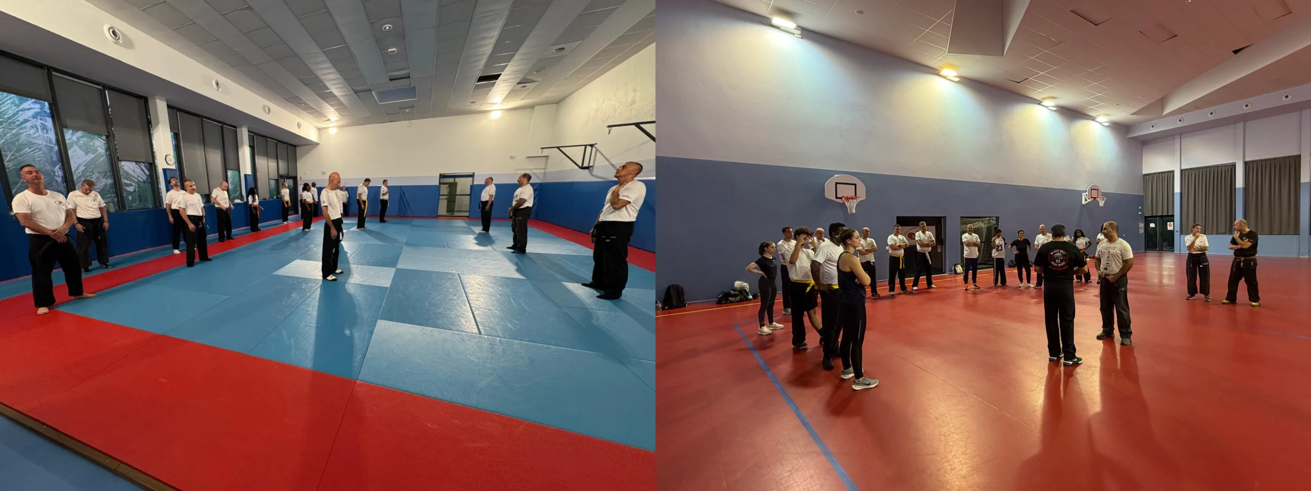 Pratiquants Krav Maga Black Belt 93 lors d'un cours de Krav Maga à Aulnay sous bois